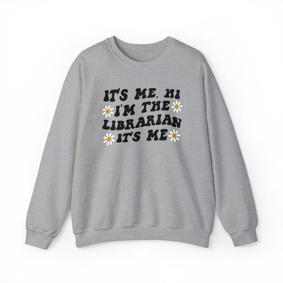 Librarian Sweatshirt, Gifts, Crewneck