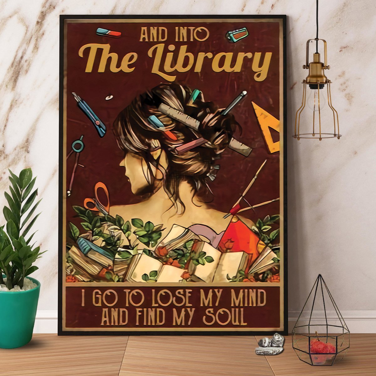 Librarian The Library I Go To Lose My Mind And Find My Soul Paper ...