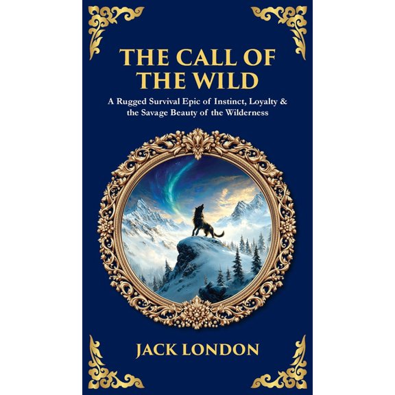 Library of Alexandria The Call of the Wild: A Rugged Survival Epic of Instinct, Loyalty & the Savage Beauty of the Wilderness (Deluxe Hard, Book 525, (Hardcover)