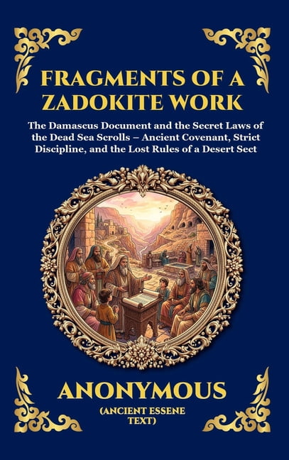 Library of Alexandria - Esoteric Fragments of a Zadokite Work: The Damascus Document and the Secret Laws of the Dead Sea Scrolls - Ancient Covenant, Stri, Book 179, (Hardcover)