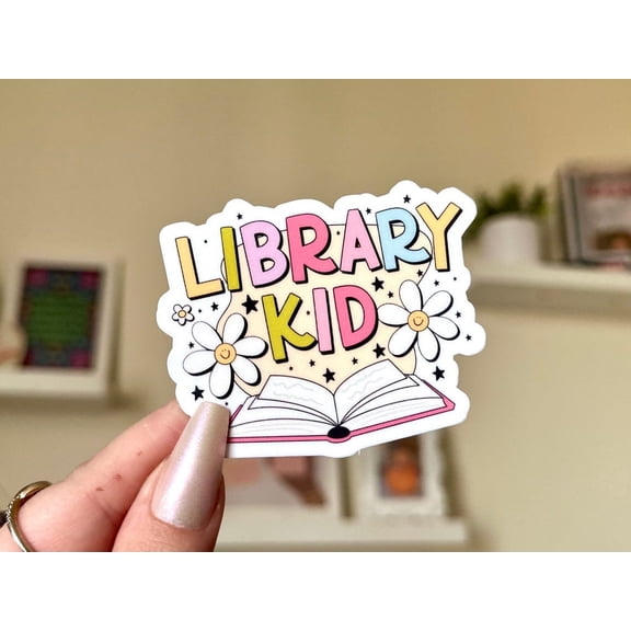 Library Book Readers Bookish Book Lover Sticker