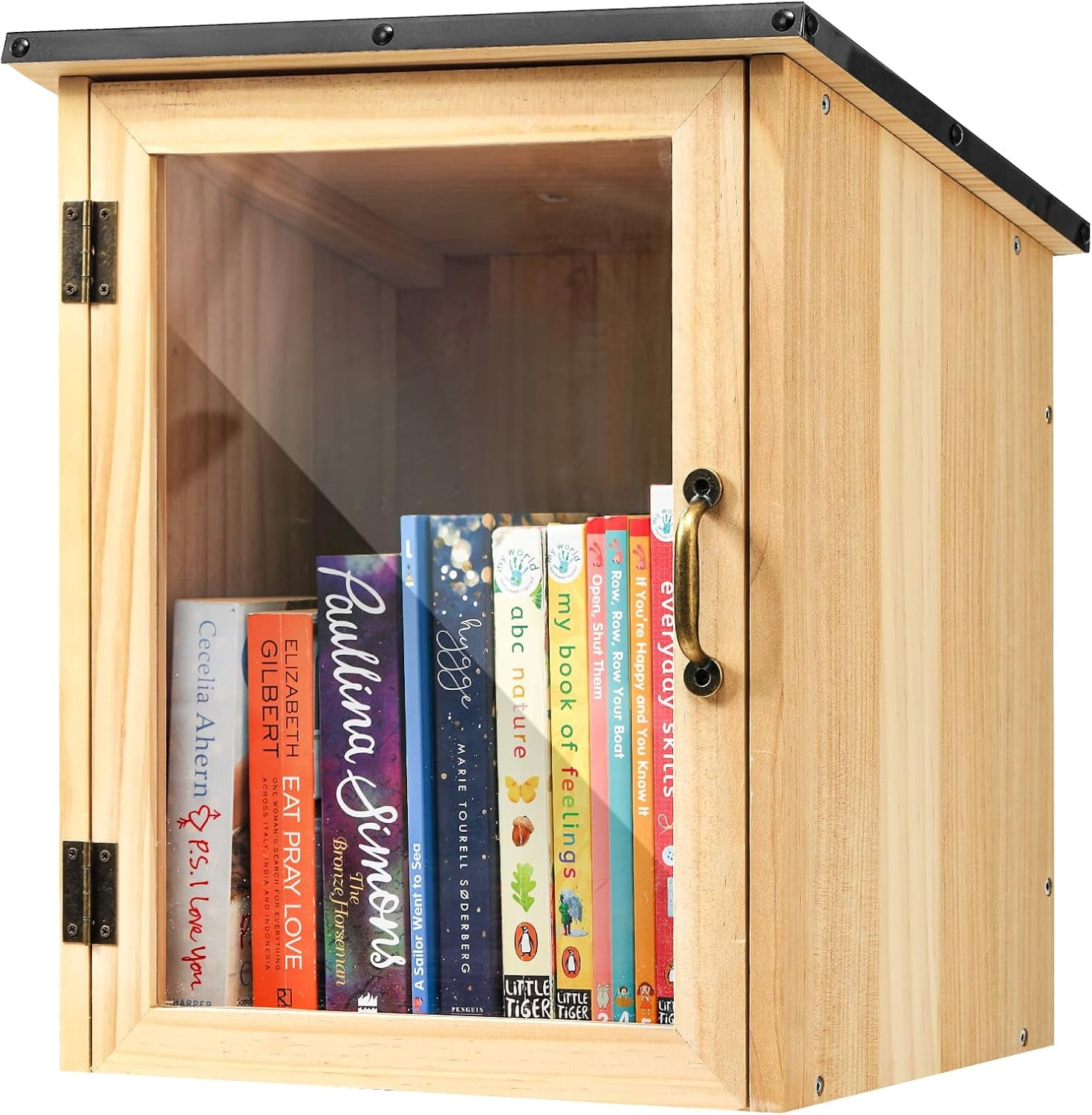 Library Box Outdoor, Waterproof Free Little Library, Book Storage ...