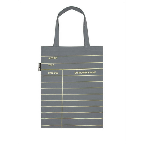 Library Card (Gray) Tote Bag (Other)