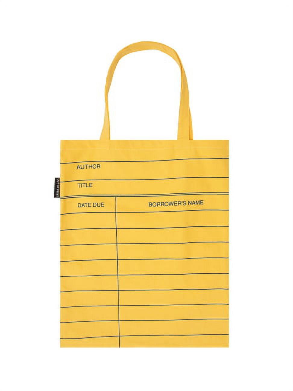 Library Card (Light Yellow) Tote Bag (Other)
