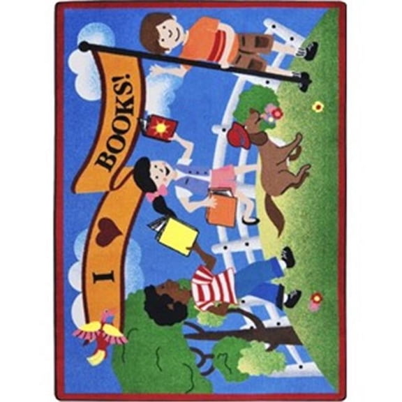 Library Day Rug 5 ft. 4 in. x 7 ft. 8 in. - Multi