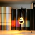 thumbnail image 1 of Library Lantern Mini Bookshelf Lamp & Ghost Bookshelf Lantern Set, 2PCS Gothic Reading Book Decorative Figurines, Vintage Book Nook Shelf Decor, Warm Glow Accent Light, 1 of 4
