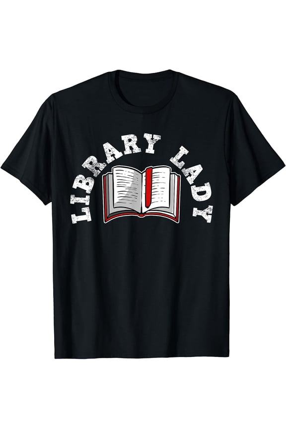 Library Librarian Bookworm Reading Books T-Shirt