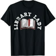 thumbnail image 1 of Library Librarian Bookworm Reading Books T-Shirt, 1 of 3