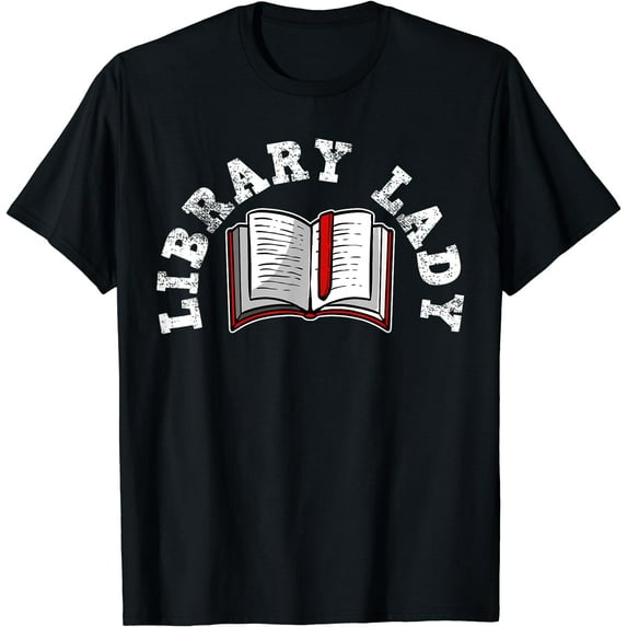 Library Librarian Bookworm Reading Books T-Shirt