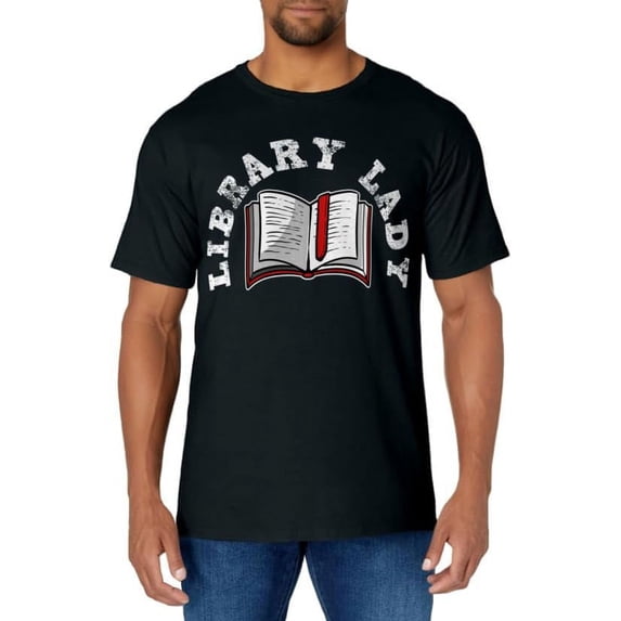 Library Librarian Bookworm Reading Books T-Shirt
