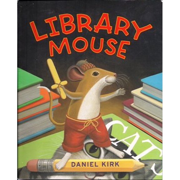Pre-Owned Library Mouse by Daniel Kirk Paperback, Textbooks, English