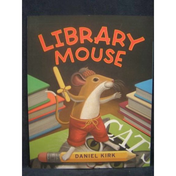 Pre-Owned Library Mouse by Daniel Kirk Paperback, Textbooks, English
