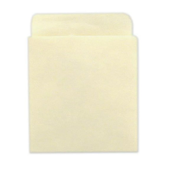 Library Pockets Bright Sticky Back Library Pockets Manila - 40 Count - Pack of 3