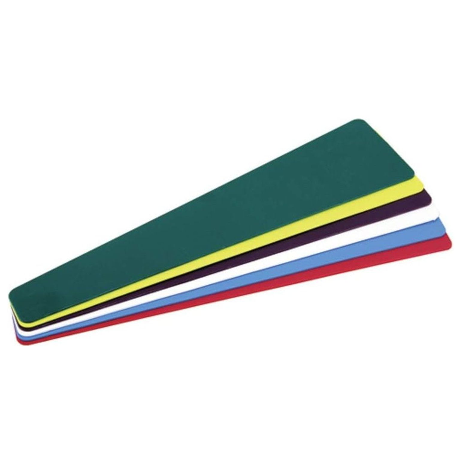 Library Shelf Markers Assorted Colors 6/pkg