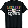 thumbnail image 1 of Library Squad Bookworm Book Lover Librarian T-Shirt, 1 of 4