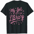 thumbnail image 1 of Library Squad Design for a Librarian Bookworm Book Lover T-Shirt, 1 of 5