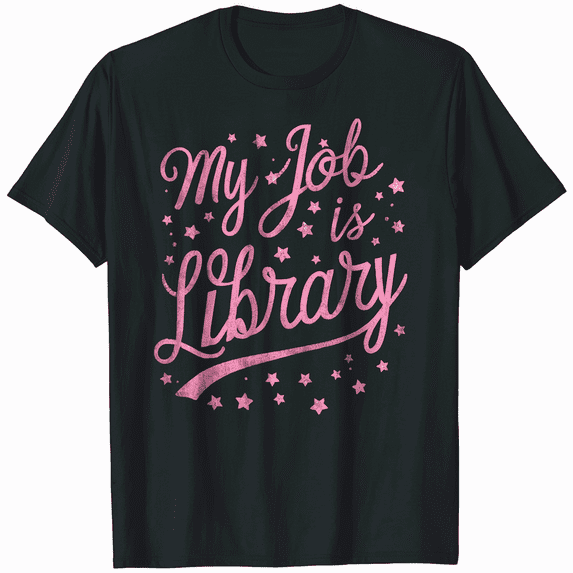 Library Squad Design for a Librarian Bookworm Book Lover T-Shirt