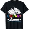 thumbnail image 1 of Library Squad Design for a Reading Club Lovers T-Shirt, 1 of 4