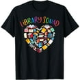 thumbnail image 1 of Library Squad Librarian Bookworm Book Lover T-Shirt, 1 of 3