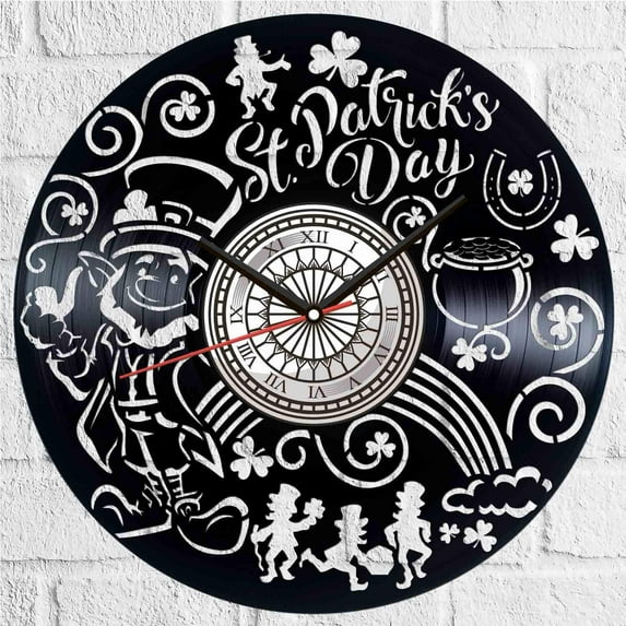 Library Vinyl Record Wall Clock Retro style Wall clock Silent Home Decor Unique Art Special Home Accessories Creative Personality Gift