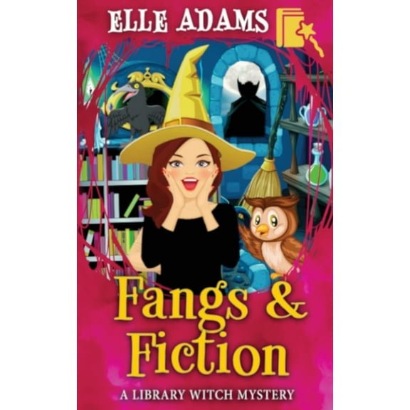 Library Witch Mystery Fangs & Fiction, Book 6, (Paperback)