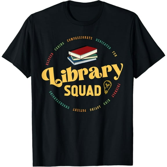 Library Worker Designs - Library Squad T-Shirt