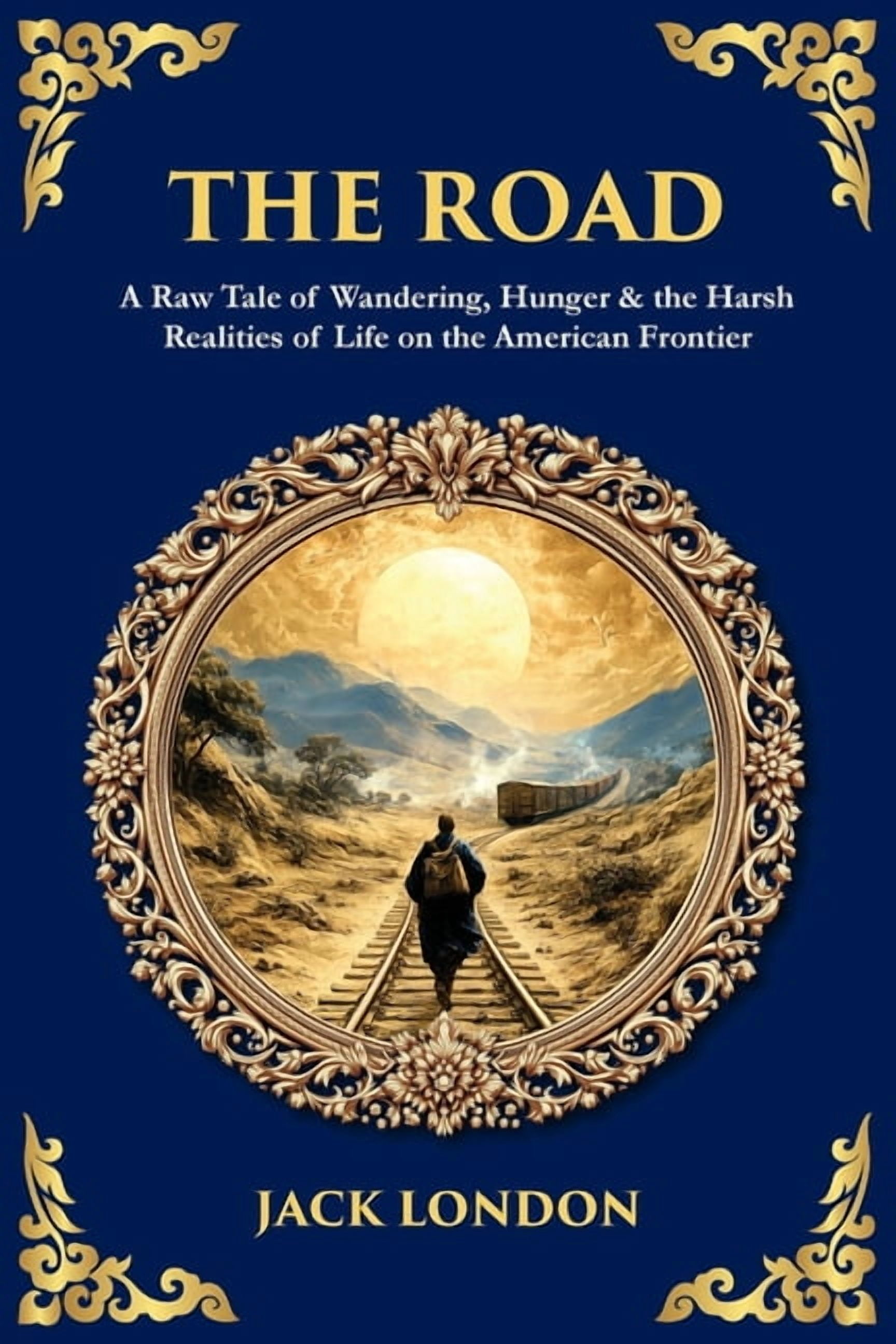 Library of Alexandria The Road: A Raw Tale of Wandering, Hunger & the Harsh Realities of Life on the American Frontier, Book 555, (Paperback)