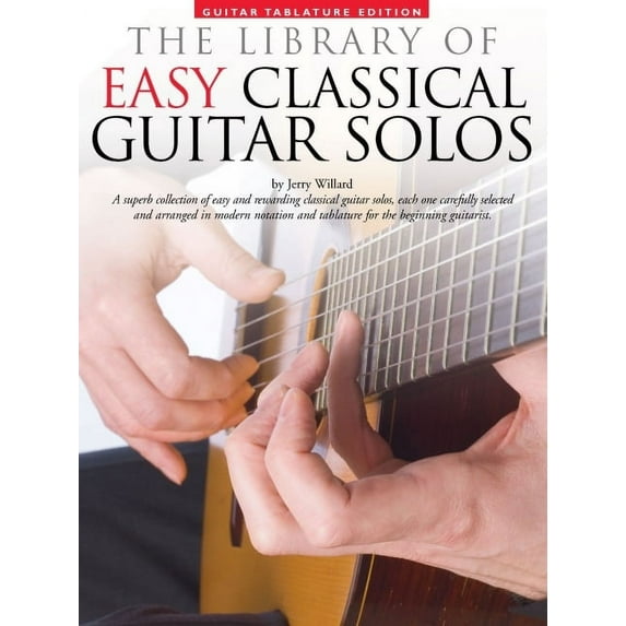 Library of Easy Classical Guitar Solos, (Paperback)