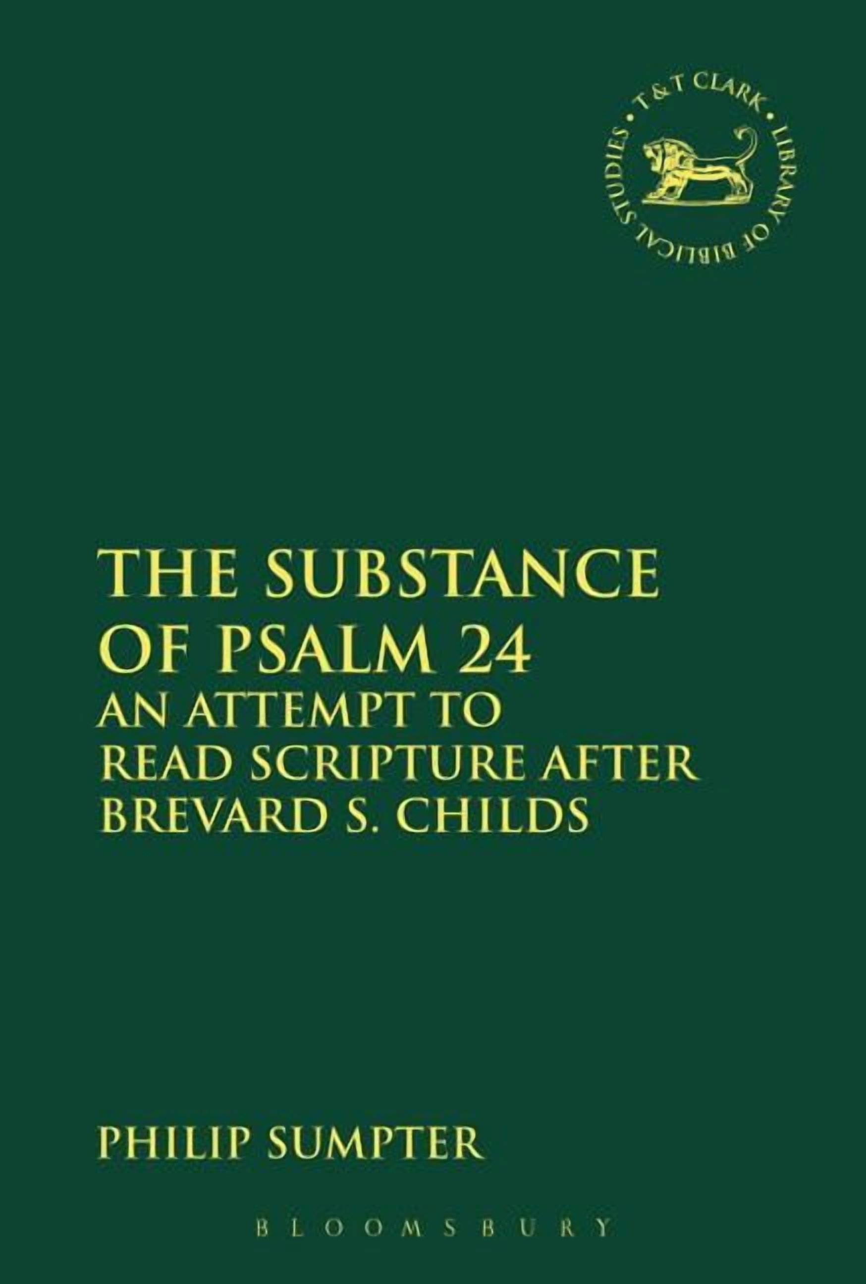 Library of Hebrew Bible/Old Testament St The Substance of Psalm