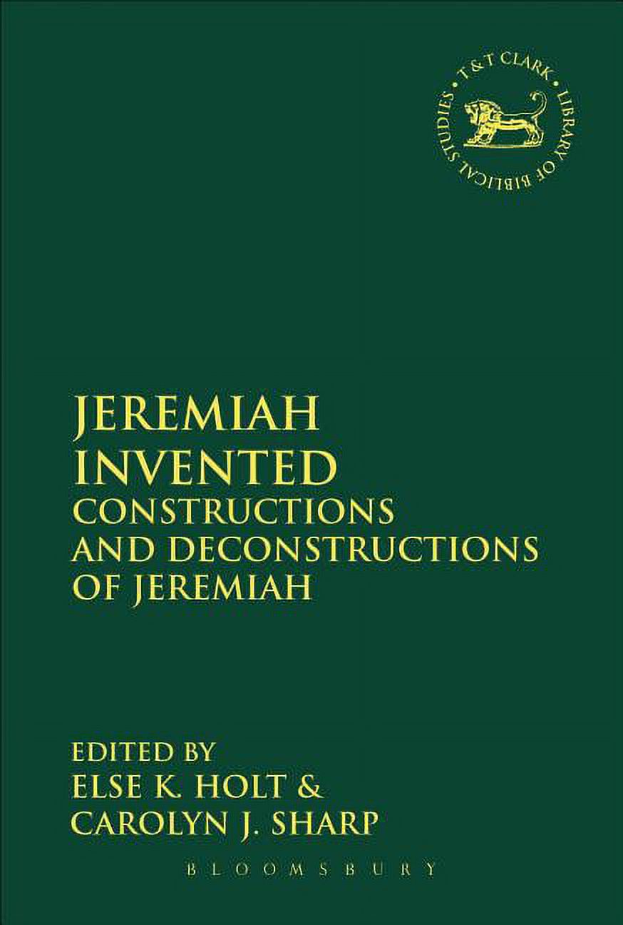 Library of Hebrew Bible/Old Testament Studies Jeremiah Invented