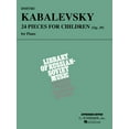 thumbnail image 1 of Library of Russian-Soviet Music Dmitri Kabalevsky: 24 Pieces for Children, Opus 39, (Paperback), 1 of 1