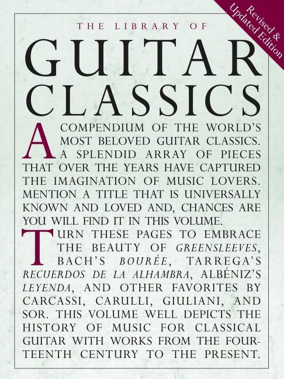 Series Library Library of Series Library of Guitar Classics, (Paperback) - Walmart.com