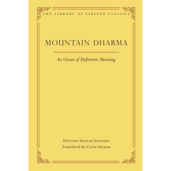 Pre-Owned Library of Tibetan Classics Mountain Dharma: An Ocean of Definitive Meaning, Book 7, (Hardcover)