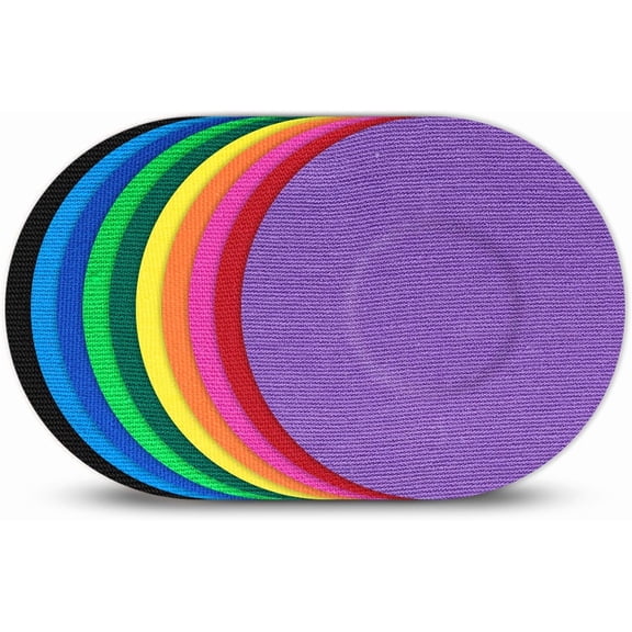Libre 3 Plus Sensor Covers Waterproof, 40Pack Flexible Adhesive Patches for Libre 3 & Plus, Hypoallergenic & Latex-Free CGM Tape, 15 Day Protection, Multi-Colors