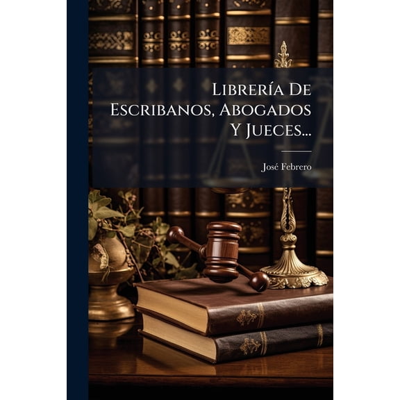Librera De Escribanos, Abogados Y Jueces... (Paperback)