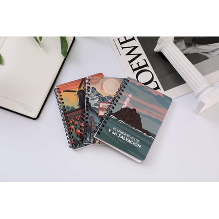 Libretas De Bendición El Señor Es Mi Luz Spiral Notebooks Pack Of 3