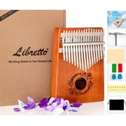 Libretto 17-Key Acoustic Solid Wood Portable Kalimba Finger Piano