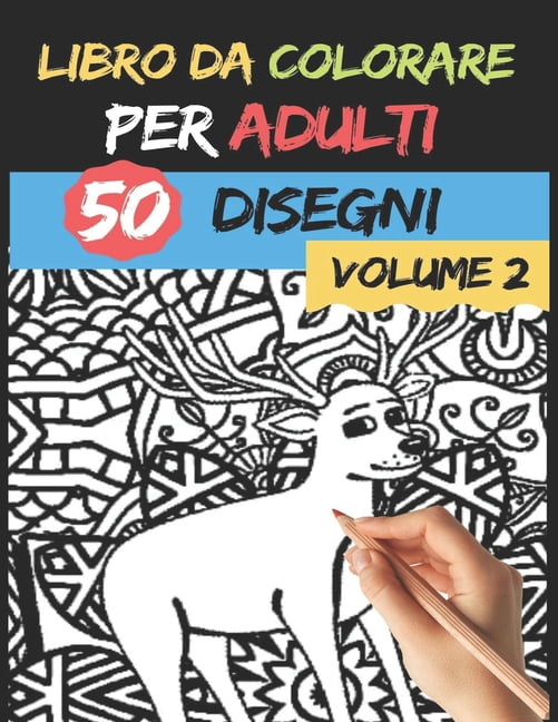 Zylota Set di libri da colorare per adulti, libro da colorare rilegato
