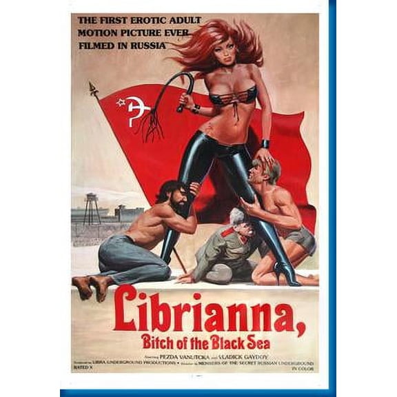 Librianna Of The Black Sea Movie Poster Art Poster 24x36 Unframed, Age: Adults, Rectangle Poster Time