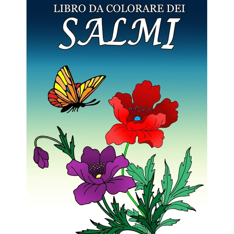 Libro da colorare dei salmi : Libri da leggere per anziani con demenza  senile (stampa grande) (Paperback) 