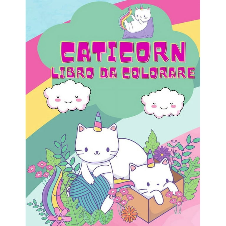 Unicorno Libro Da Colorare per Bambini Dai 4-8 Anni