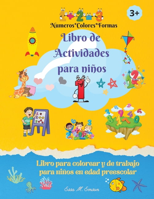 Libros de Aprendizaje Para Niños de 5 Años: Libros de aprendizaje para  niños de 5 años (Empareja los dibujos) : Este libro contiene 30 fichas con  actividades a todo color para niños