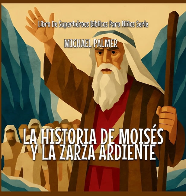 Libro de Superhéroes Bíblicos Para Niños La Historia De Moisés Y La Zarza Ardiente, Book 1, (Hardcover)