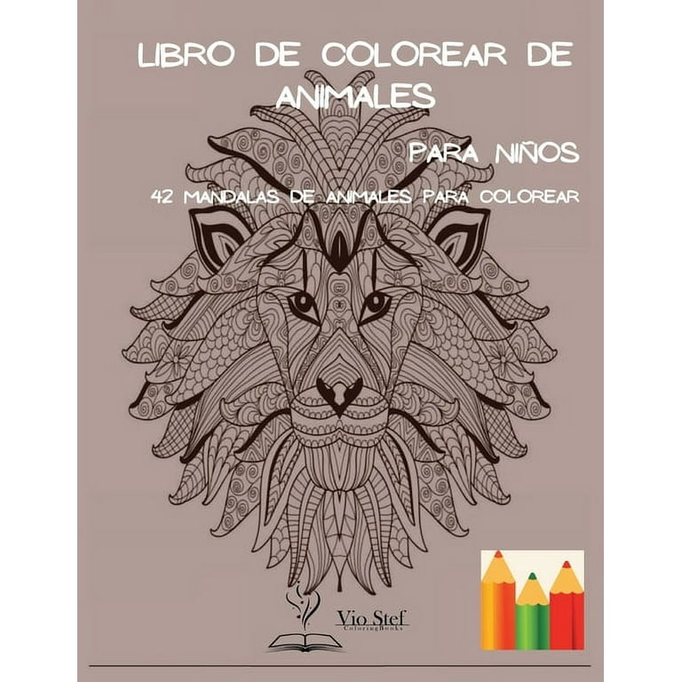 Libro para colorear de animales para niños de 9 a 12 años: Libro de  actividades para niños - Libros para colorear de animales - Páginas  divertidas para colorear para niños - Libros