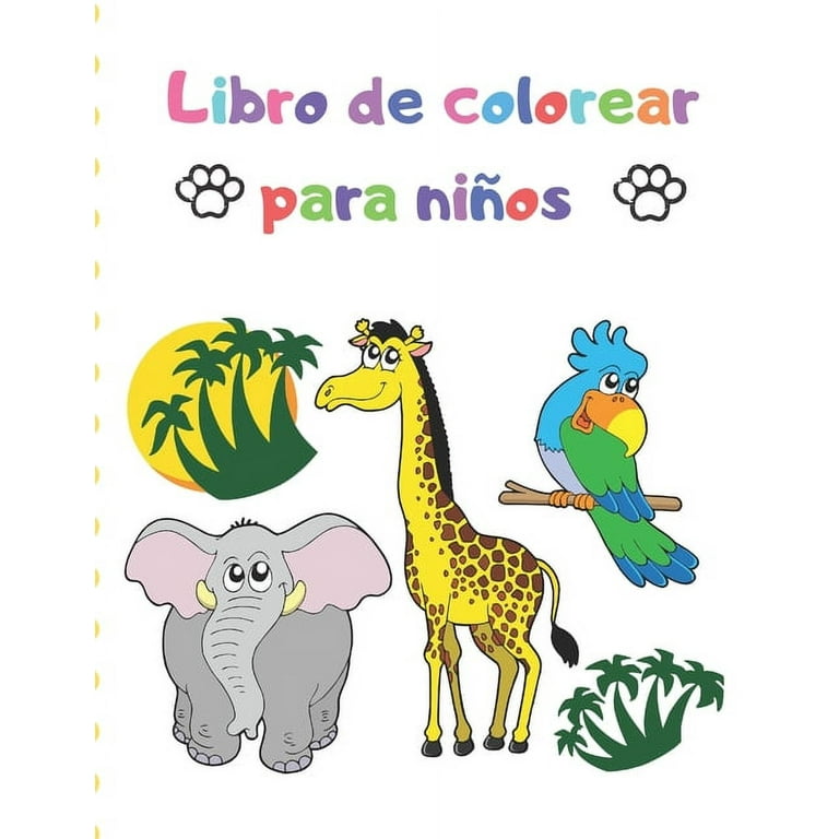 Libro de colorear para niños: Gran regalo para niños y niñas