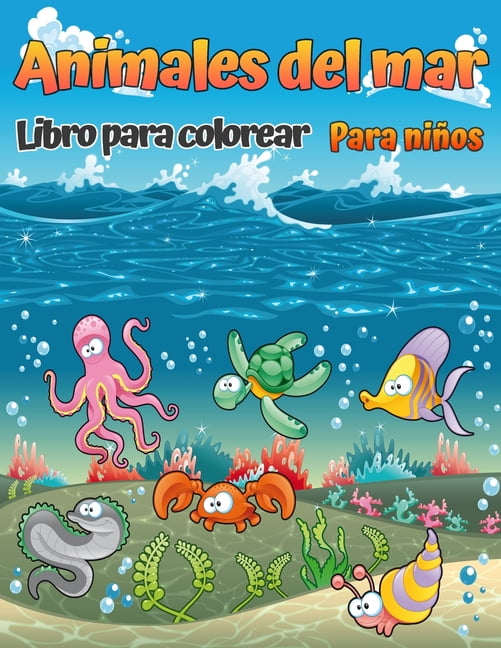 como dibujar animales marinos para niños