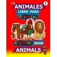 thumbnail image 1 of Libros Para Colorear: Animales libro para colorear coloring book animals (Paperback), 1 of 1