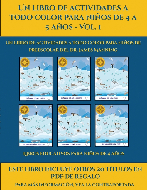 Libros educativos para nios de 4 aos Un libro de actividades a todo ...