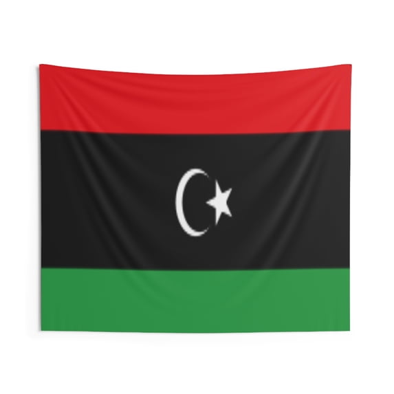 Libya Country Flag Wall Hanging Tapestry