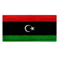 thumbnail image 1 of Libya Flag Embroidered Iron-on Patch, 1 of 1